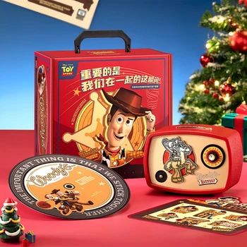 Disney žaislų istorija 4 Woody Retro Bluetooth garsiakalbis Animacinis filmas Mergaitė Belaidis nešiojamas mielas garsiakalbis Kūrybinė Kalėdų gimtadienio dovana