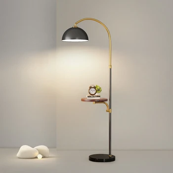 Minimalistinė kūrybinė LED grindų lempa Šiaurietiška moderni minimalistinė miegamojo naktinė namų lempa su gyvenamuoju kambariu 8916